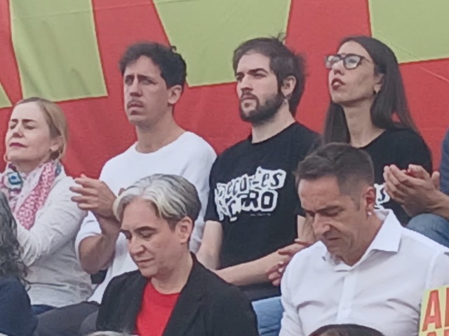 Ada Colau junto a Recortes Cero en el Frente Amplio