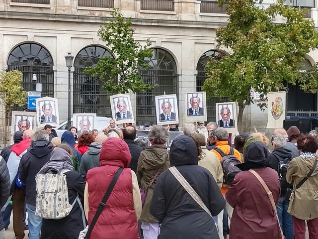 Acto-concentración «Netanyahu al Tribunal Penal» en Madrid
